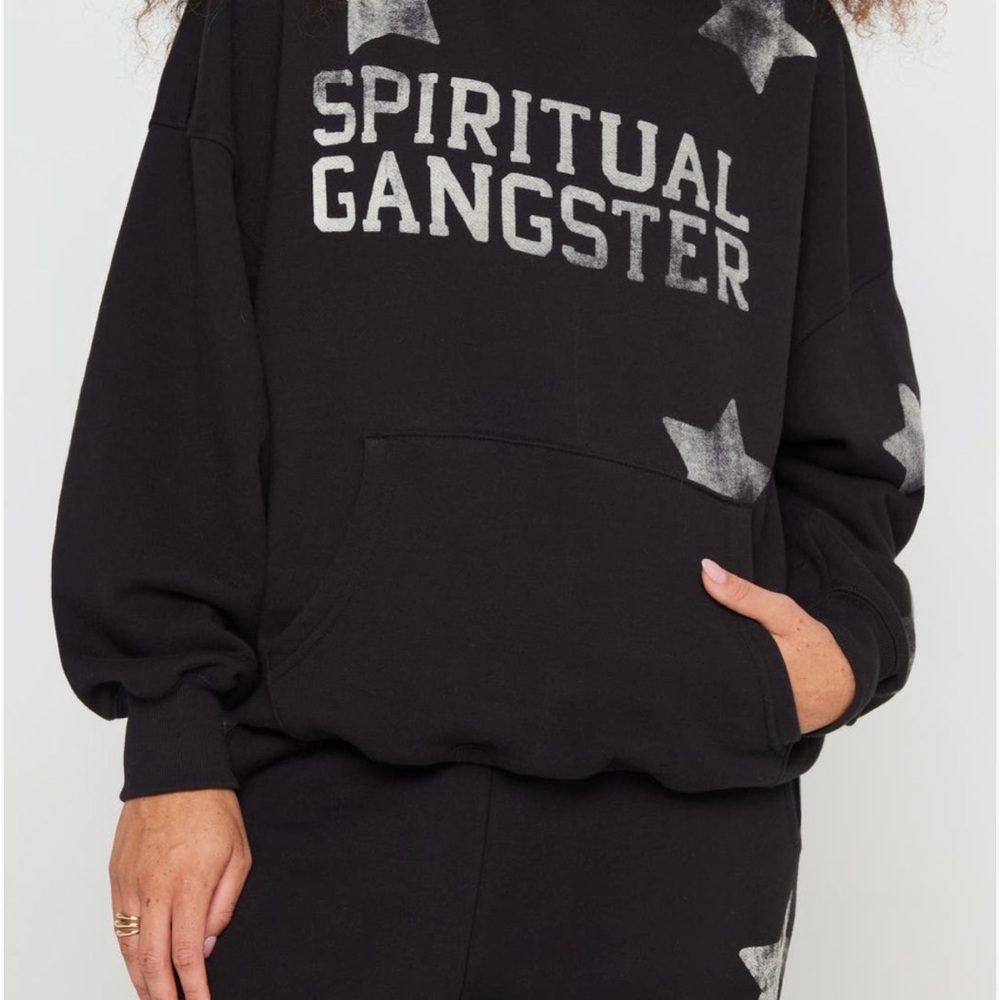 Spiritual Gangster Nova Easy Hoodie, Black, XS, NWT